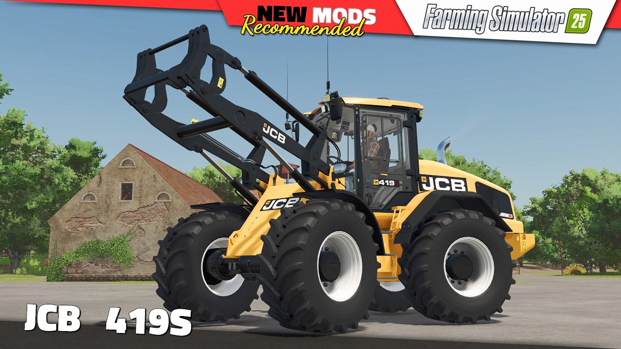 FS25 | JCB 419S - Farming Simulator 25 Mods Review QHD