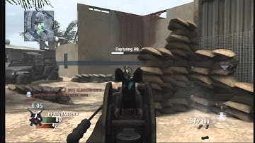 Call of Duty: Black Ops[WII] - Headquarters Firing Range#1 feat. OWNSniper and SAWDestroy