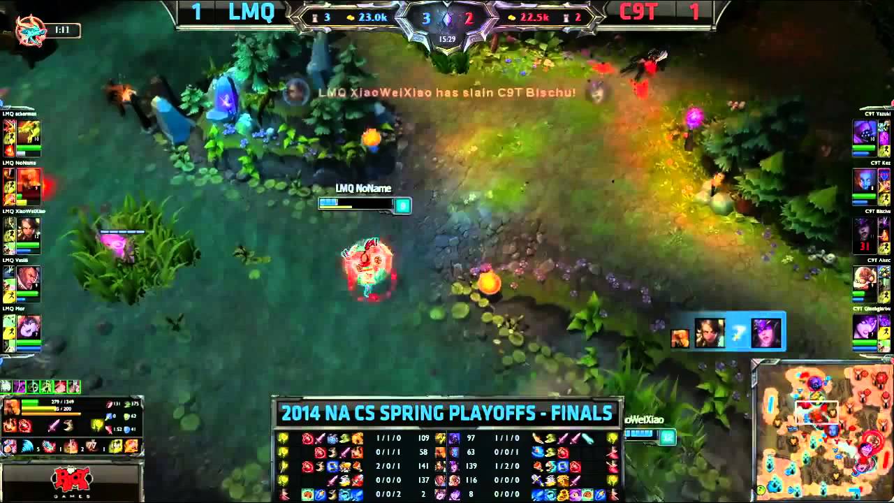 LMQ VS Cloud 9 Tempest Game 3 Highlights [NACS 2014 Spring Final]