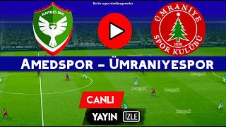 Amedspor - Ümraniyespor MAÇ ÖZETİ | eFootball Türkçe Simülasyon