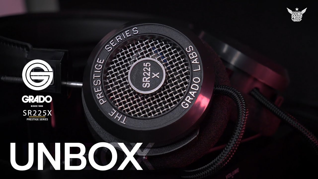 Cuffie Grado SR225x Prestige Series - Cablate, Open-Back, Suono Autentico (Usate Ma Ottime)