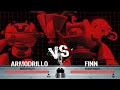 TKO: Titanic Kungfubot Offensive (Armodrillo vs. Finn) Cartoon Network Games