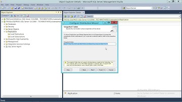 SQL Server DBA Tutorial 100 How to Configure Distribution in SQL Server Replication