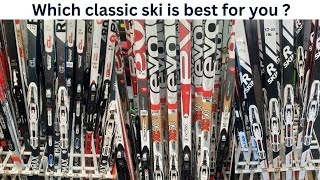 How to Choose the Best Classic Ski for You