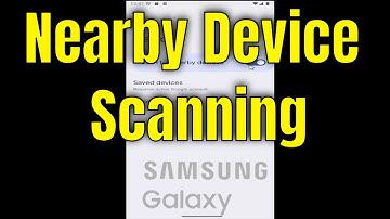 How to Turn On/Off Nearby Device Scanning on Samsung Galaxy Phone [2025]