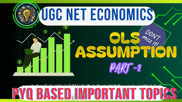 Lecture 5||What are CLRM Assumption, PART2 in data Analysis| #ugcnet economics