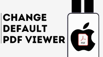 How to Change Default PDF Viewer on iPhone
