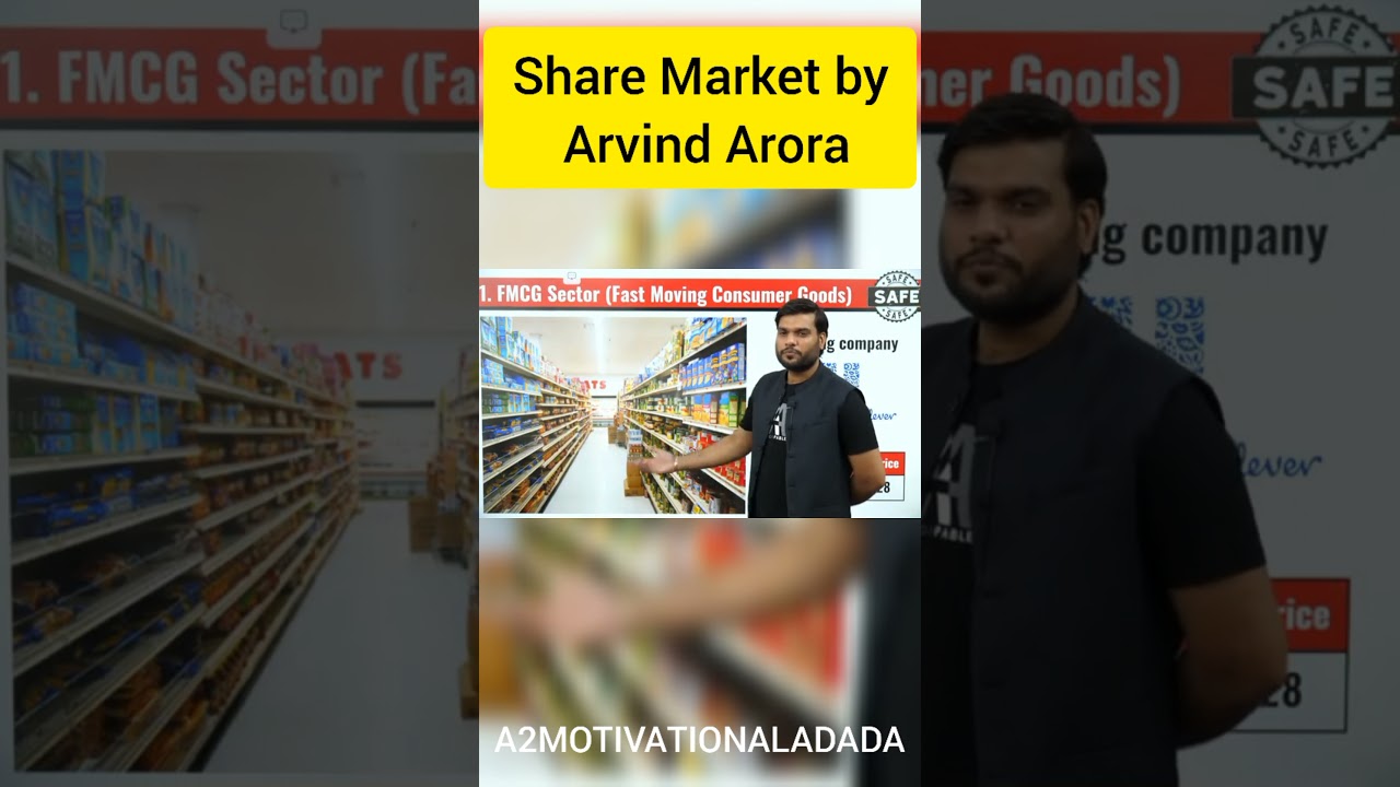 Best FMCG STOCKS,Share Market by Arvind Arora,