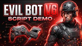 Evil Bot V6 Cronus Zen Script Demo | Black Ops 7 Gameplay Test (Literal Soft Aim)