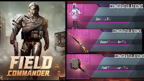 20 + NEW [ FIELD COMONDER ] premium create opening with ! APEX GAMING