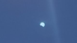 25 EKİM 2022 GÜNEŞ Tutulma başladı. YARIM ☀ TUTULMASI OLDU. 🌗