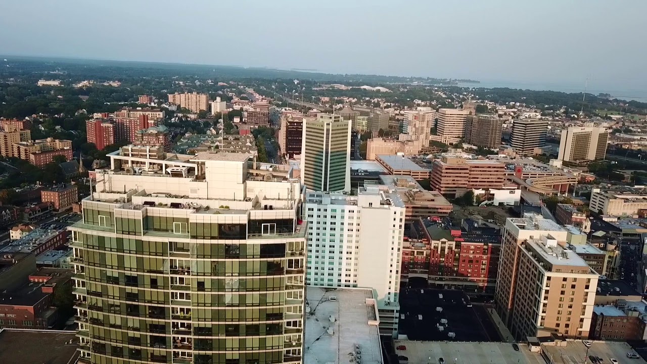 Stamford, Connecticut 2018 4k Trump Parc