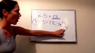 Saxon Math 7th Grade - Lesson 3 - Missing Numbers in Addition,Subtraction,Multiplication,& Division