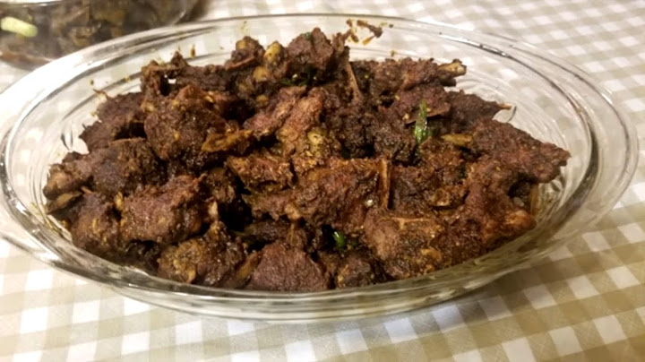 Fresh muscovy duck curry