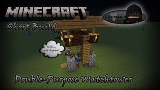 Minecraft: Double-Purpose Watchtower
Hello everyone! This is the first video of the new series Short Builds. In these series I will show you some handy small builds that you could use in a survival world. I hope you like this watchtower with two functions. It not only protects you from flying arrows, it also has a system that will let you catch Zombie Villagers! How handy! Minecraft: Double-Purpose Watchtower