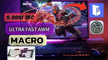 GG Mouse Pro AWM Macro settings 👽 | LIKE YOUTUBERS 🔥 | GG Mouse Pro