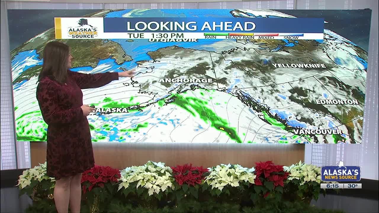 Unseasonably warm for Christmas Eve across Alaska - YouTube