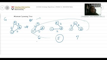 Spanning Tree, Minimum Spanning Tree (MST) dengan Brute Force dan Greedy (Algoritma Prim)