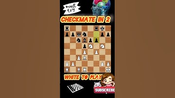 checkmate in 2 white to play @chesstraps #puzzlesolving #trending #viral #puzzlelovers