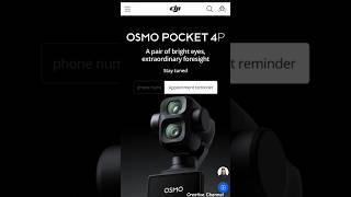 DJI Osmo Pocket 4P Is No Longer a Rumor #dji #djiosmopocket4 #djiosmoaction4p