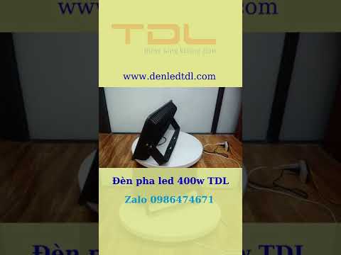 Video Đèn pha led philips 400w tiết kiệm 80% điện năng tiêu... - youtube