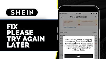 How to Fix SHEIN Network Error "Please Try Again Later" | Connection Problem Solved (2025)