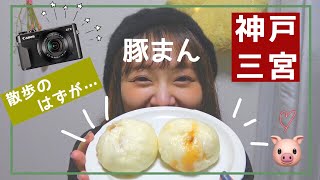 【購入品？】新しいカメラを持って神戸三宮をお散歩のはずが…【コンデジ】