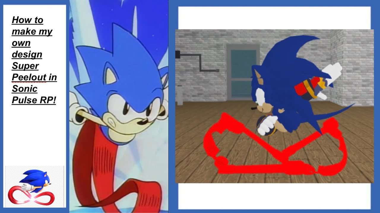 How to make my own design Super Peelout in Sonic Pulse RP! - YouTube