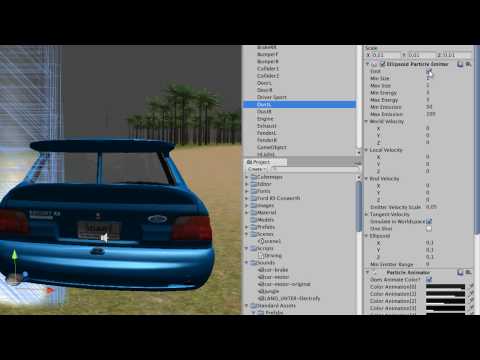 #17 Unity 3D Tutorial -- Javascript-Steuerung für Particle System