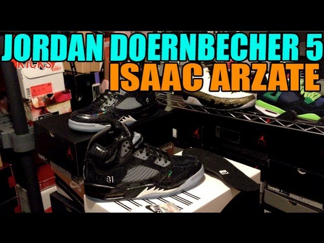 Poppin Or Floppin: Isaac's Nike X Doernbecher Air Jordan 5 Retro – UPROXX