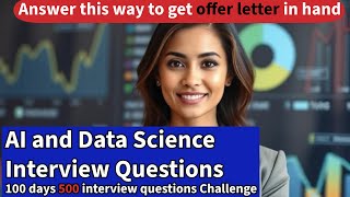 Day-2 | AI interview questions for freshers | Data science interview questions for freshers #HR360