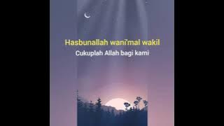 Khai Bahar-Hasbunallah Wani'mal Wakil (lirik)