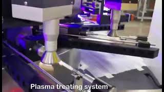 Automatic three colors mark pen,vape,syringe screen printing machine