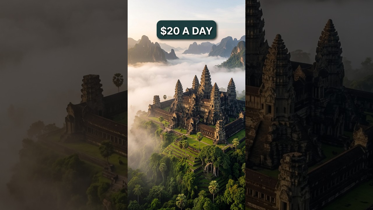 Cheap Countries to Visit #shorts #nature #travel