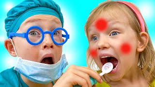 أغنية طبيب الأسنان Dentist Song - اغاني اطفال | Alex and Nastya