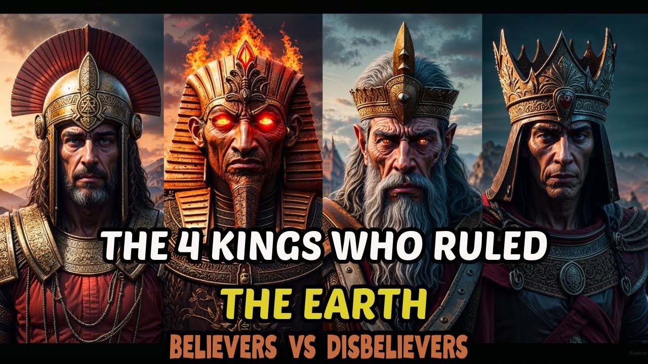 2 Believers, 2 Disbelievers, 4 Different Fates — The Rise and Fall of Earth’s Greatest Kings