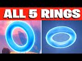 Collect Floating Rings at Steamy Stacks Fortnite "ALL 5 LOCATIONS"