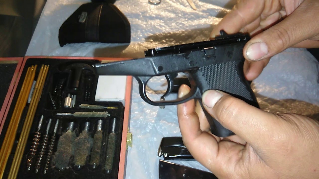 Kel-Tec P11 Cleaning and parts description - YouTube