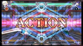 BBCF Netplay 03 - Attack on Ibukido (Es VS Hibiki/Kagura