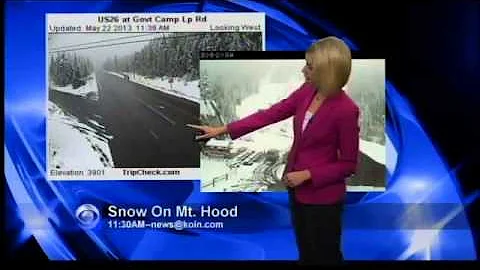 KOIN Forecast, Noon, May 22, 2013