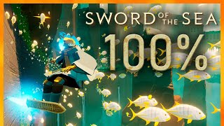 Sword of the Sea - Full Game Walkthrough (No Commentary) - 100% Achievements