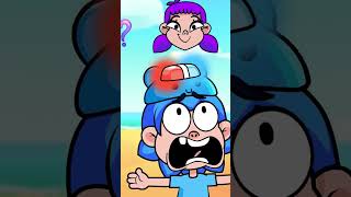 🎵 Five Little Children | Learn Colors 🟥🟩🟪 Shorts for Kids