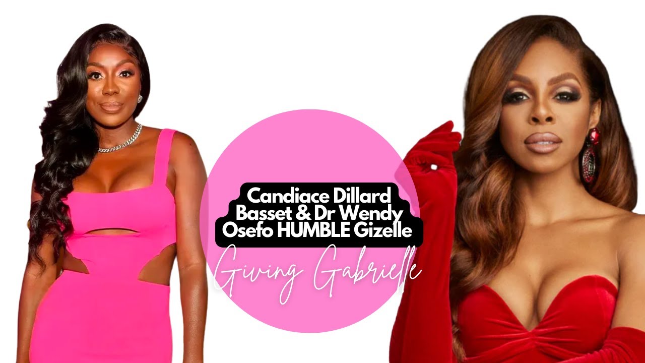 RHOP Candiace Dillard Basset & Dr Wendy Osefo gather the Leader of the