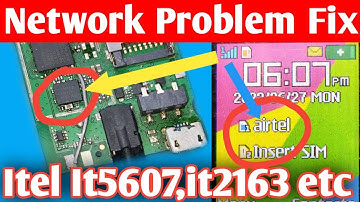 Itel It5607 Network Solution || itel mobile no service  problem fix || china mobile network solution