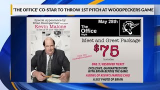 The Office Co-Star Kevin Malone To Throw Out 1St Pitch At Fayetteville Woodpeckers Game