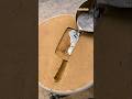 Giant cleaver Metal Ca ing in Sand #metalcasting #sandcasting #moltenmetal #cleaver #bladecasting