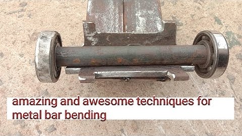 Amazing And Awesome Techniques For Flat Bar Bending / Adjustable Bending jig - Blacksmithing
