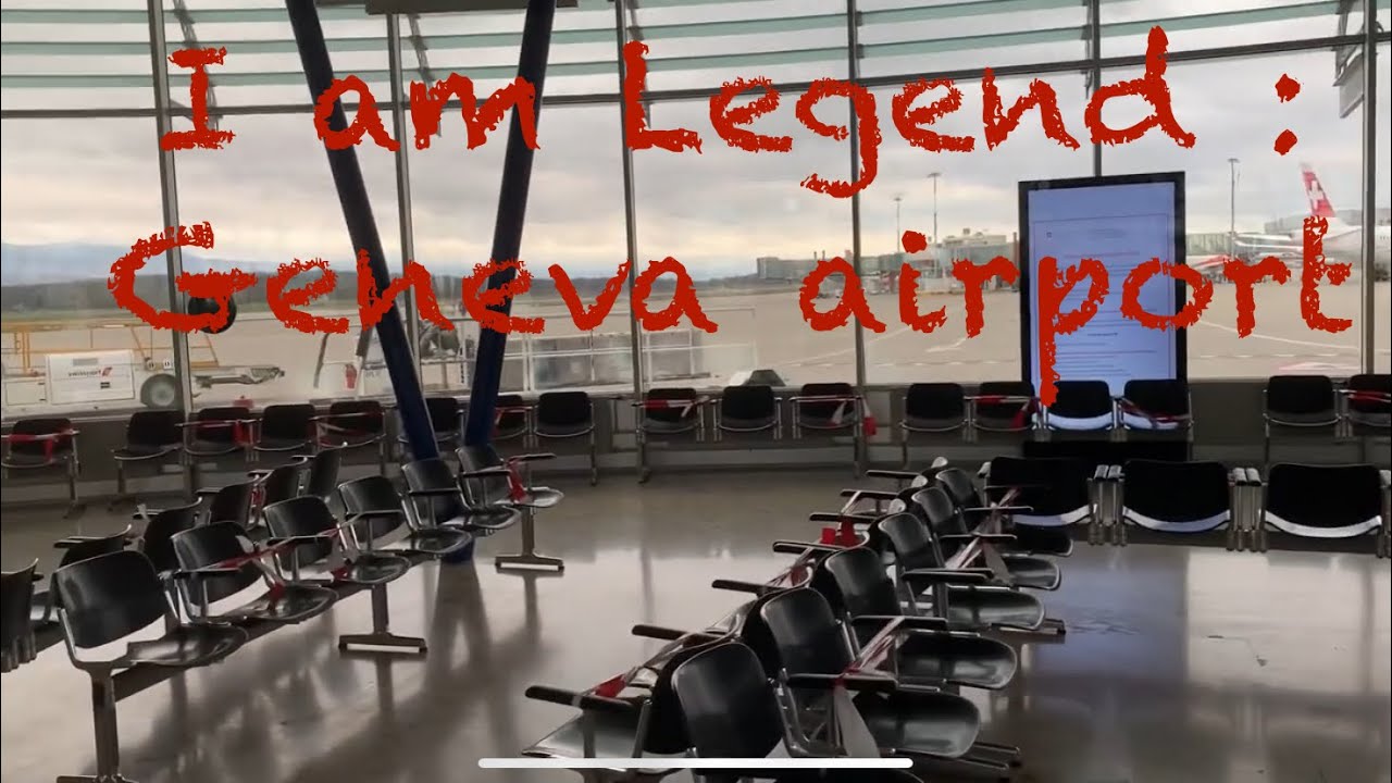 Alone at Geneva airport during Covid pandemic (30.03.2020)