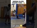 think fast💀 #basketball #fail #funny