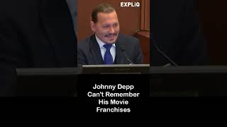 Celebrity Johnny Depp Can't Remember His Movie Franchises | Depp vs Heard | Defamation Trial | Expliq Net Worth
